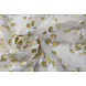 Malla Bordada Nola Blanco Dorado