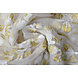Mesh Ricamato Nola Bianco Oro Mesh Ricamato Nola Bianco Oro