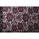 Panneau Dentelle Fleurs Luna Bordeaux Panneau Dentelle Fleurs Luna Bordeaux