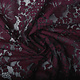 Panel Lace Flowers Luna Bordeaux