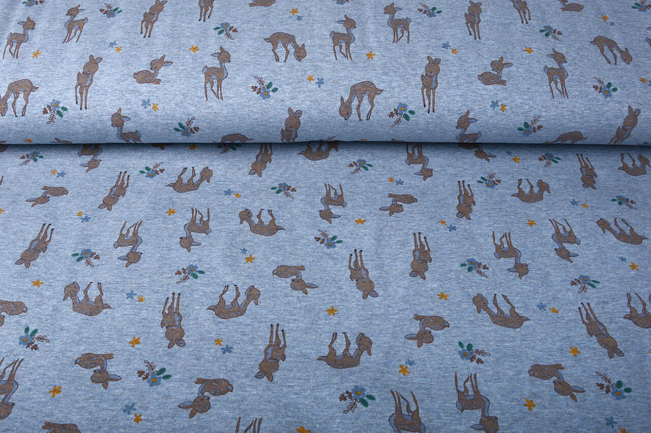 Jogging Alpenfleece Baby Deer Jeans Melange Jogging Alpenfleece Baby Deer Jeans Melange