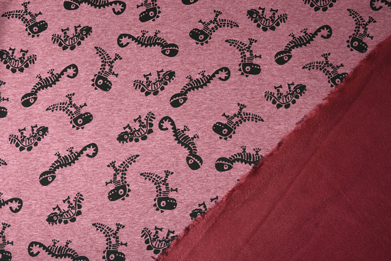 Jogging Alpenfleece Dino Wine Red Melange Jogging Alpenfleece Dino Wine Red Melange