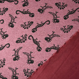 Jogging Alpenfleece Dino Wijnrood Melange Jogging Alpenfleece Dino Wijnrood Melange