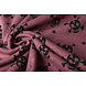 Felpa Alpenfleece Doodskop Rosso Vino Mélange Felpa Alpenfleece Doodskop Rosso Vino Mélange