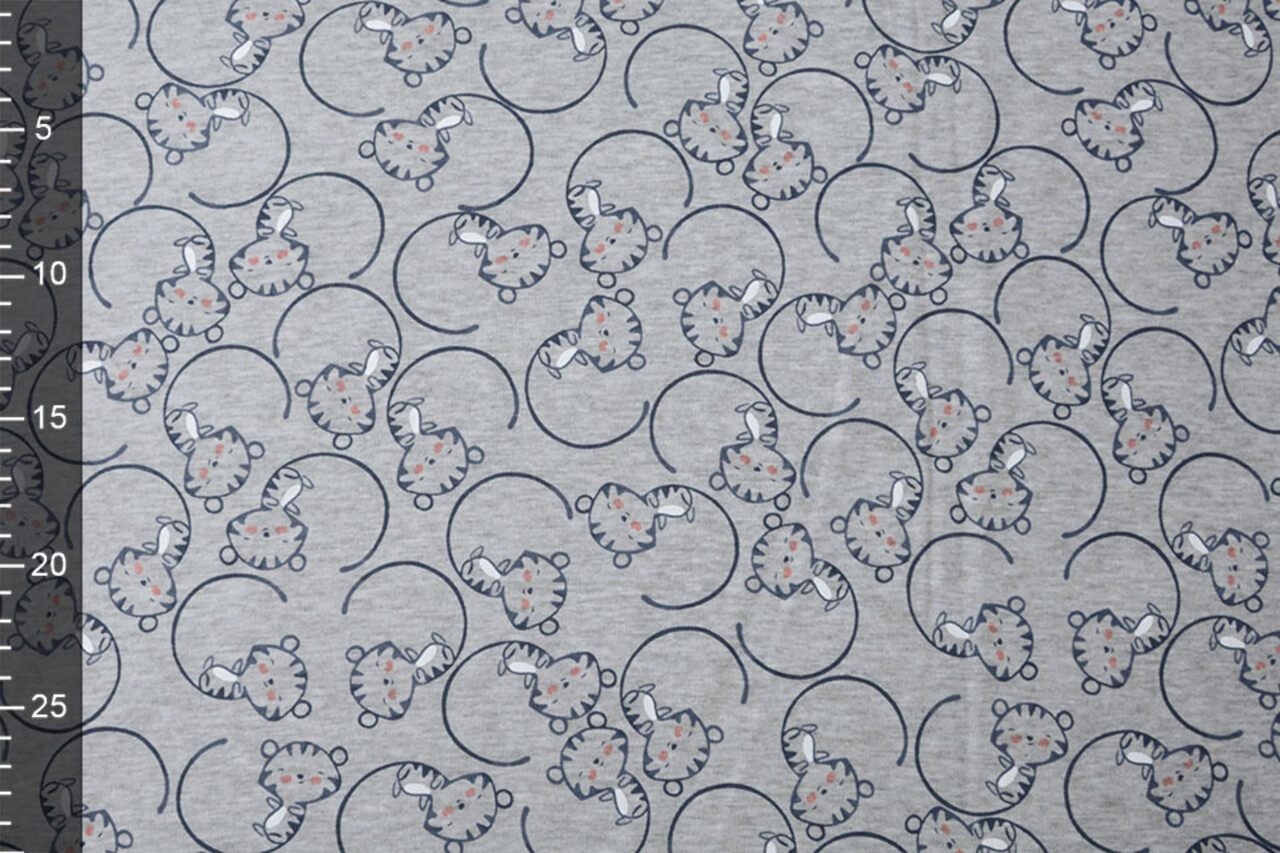 Jogging Alpenfleece Leeuwenwelp Licht Grijs Melange