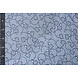 Tejido de Sudadera de Polar Alpino Leeuwenwelp Denim Jaspeado