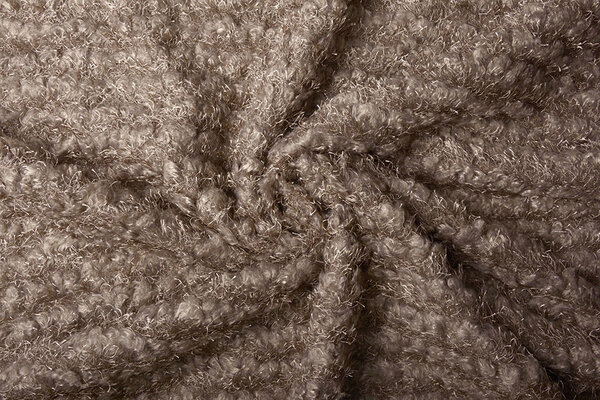 Fancy Bouclé Glitter Taupe Fancy Bouclé Glitter Taupe