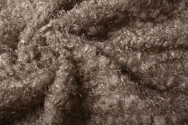 Fancy Bouclé Paillettes Taupe Fancy Bouclé Paillettes Taupe