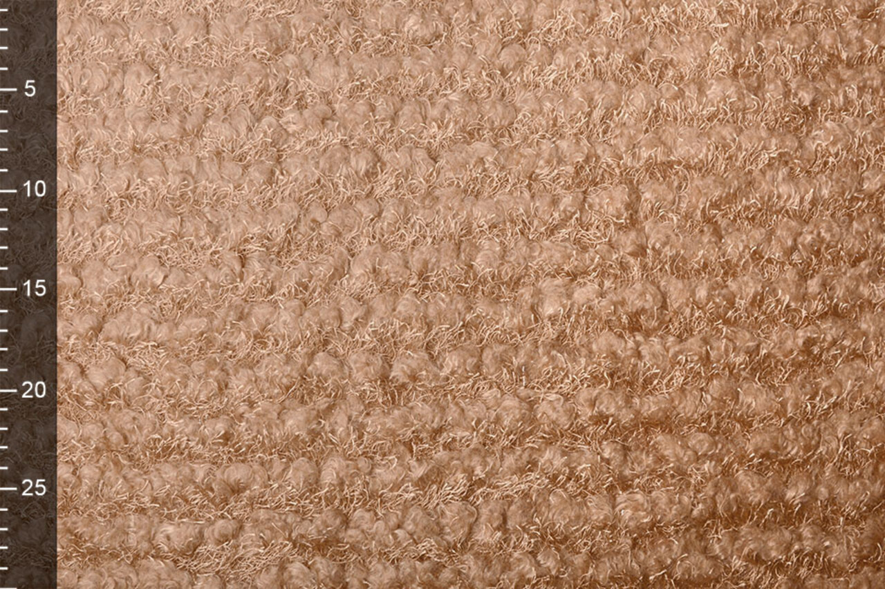 Fancy Bouclé Paillettes Clair Orange Brique Fancy Bouclé Paillettes Clair Orange Brique