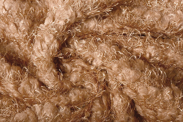 Fancy Bouclé Glitzer Hellorange Brique Fancy Bouclé Glitzer Hellorange Brique