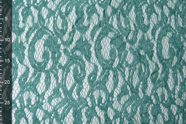 Velours Kant Julia Zeegroen