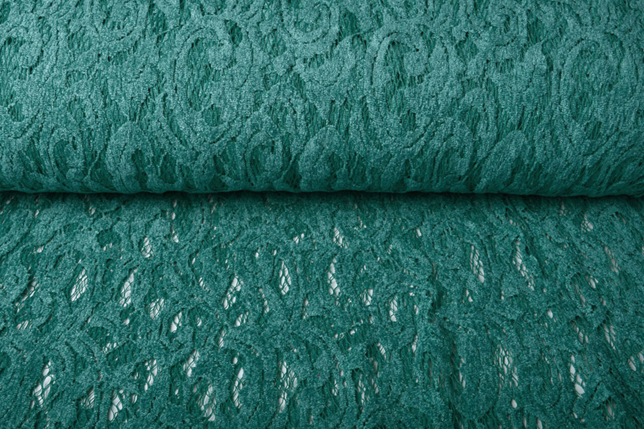 Velours Dentelle Julia Vert d’Eau Velours Dentelle Julia Vert d’Eau