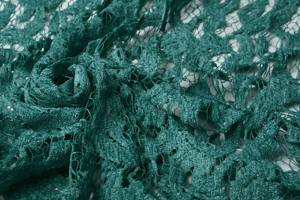 Velours Dentelle Julia Vert d’Eau Velours Dentelle Julia Vert d’Eau