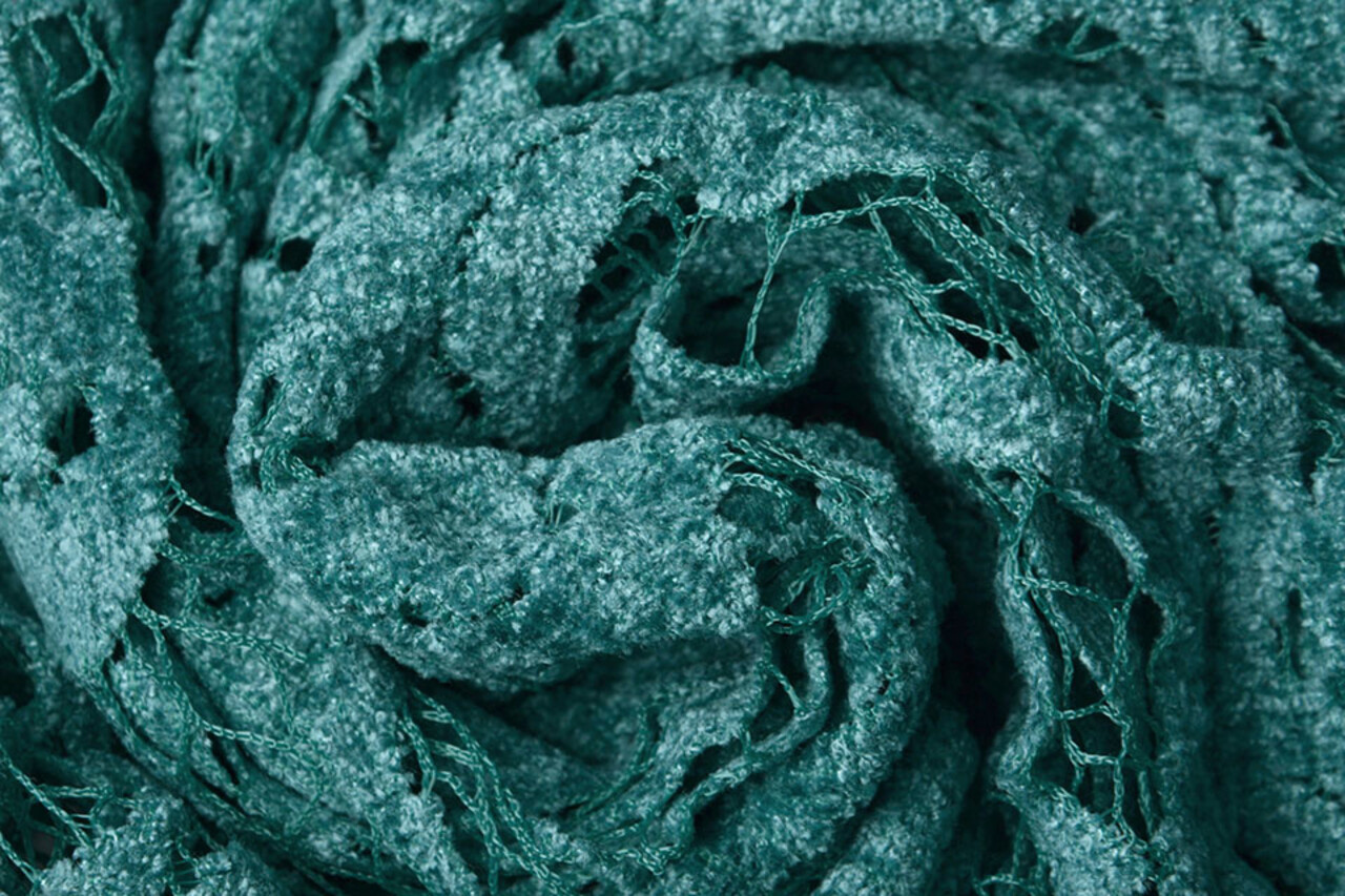 Velours Kant Julia Zeegroen