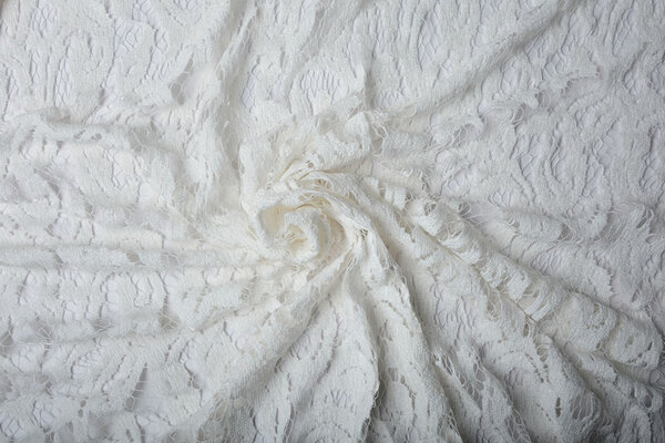 Encaje de Terciopelo Julia Blanco Roto