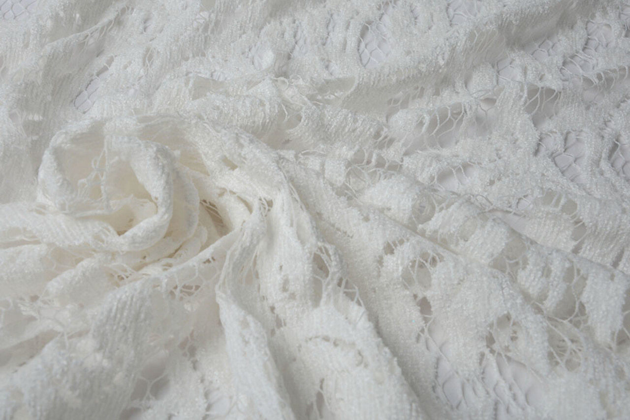 Samt Spitze Julia  Off White