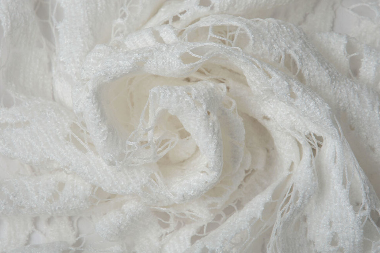 Samt Spitze Julia  Off White