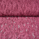 Velours Kant Julia Donker Oud Roze Velours Kant Julia Donker Oud Roze