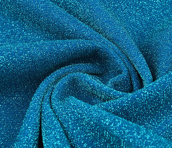 Lurex Tanz Aqua