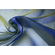 Organza Bicolore Bleu-Jaune