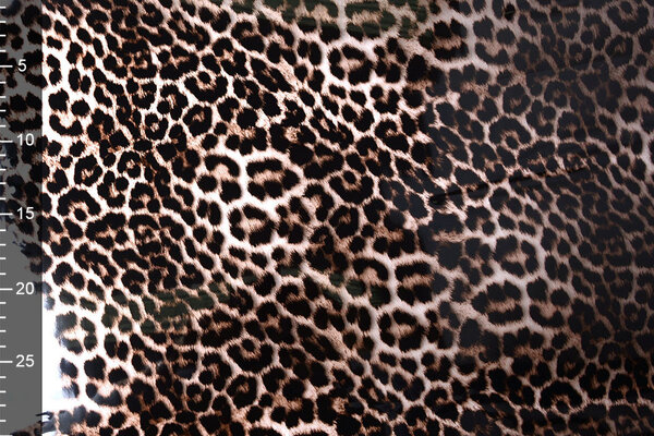Bedruckter TPU Regenmantelstoff mit Pantherdruck