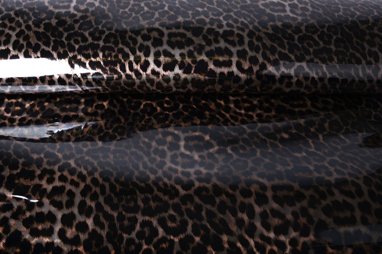 Bedruckter TPU Regenmantelstoff mit Pantherdruck