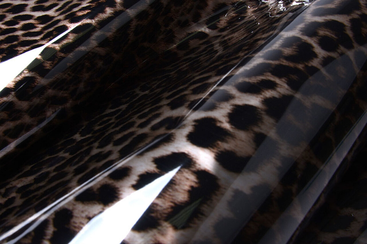 Printed TPU Raincoat Fabric Panther Print Printed TPU Raincoat Fabric Panther Print