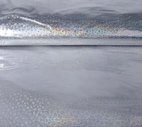 Bedruckter Regenmantelstoff  Holografisch Bedruckter Regenmantelstoff  Holografisch