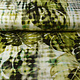 Digital Stretch Cotton Monstera Palm Leaf Green