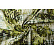 Digitale Stretch Cotone Monstera Palmblad Verde Digitale Stretch Cotone Monstera Palmblad Verde
