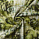 Digital Stretch Cotton Monstera Palm Leaf Green