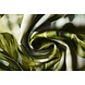 Digitale Stretch Cotone Monstera Palmblad Verde Digitale Stretch Cotone Monstera Palmblad Verde