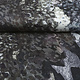 Digital Baumwoll Stretch Aquarell Textur Antrazitgrau