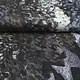 Digital Stretch Cotton Watercolor Texture Anthracite Grey