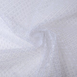Lurex sur Tulle Brilo Fleurs Argent Lurex sur Tulle Brilo Fleurs Argent