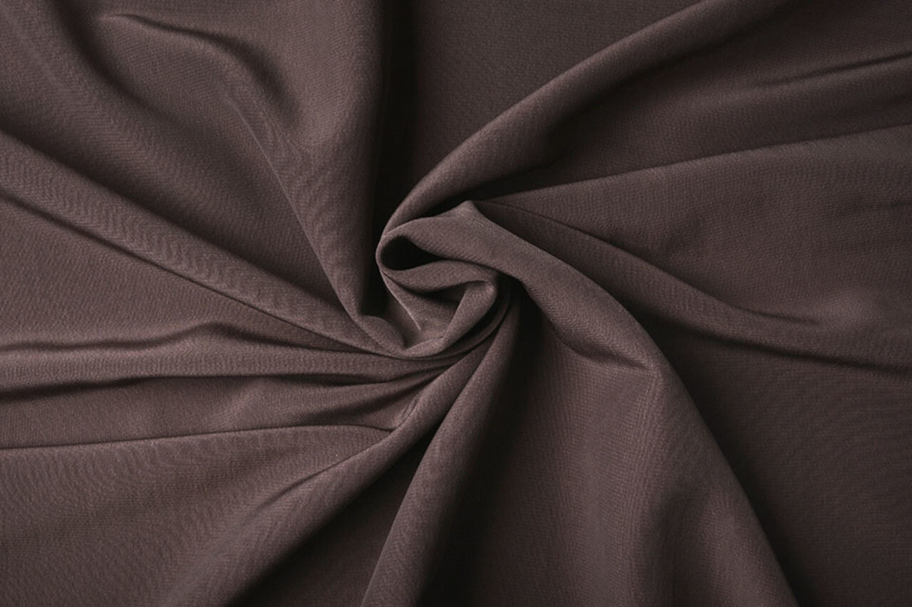 Cupro Fabric Brown