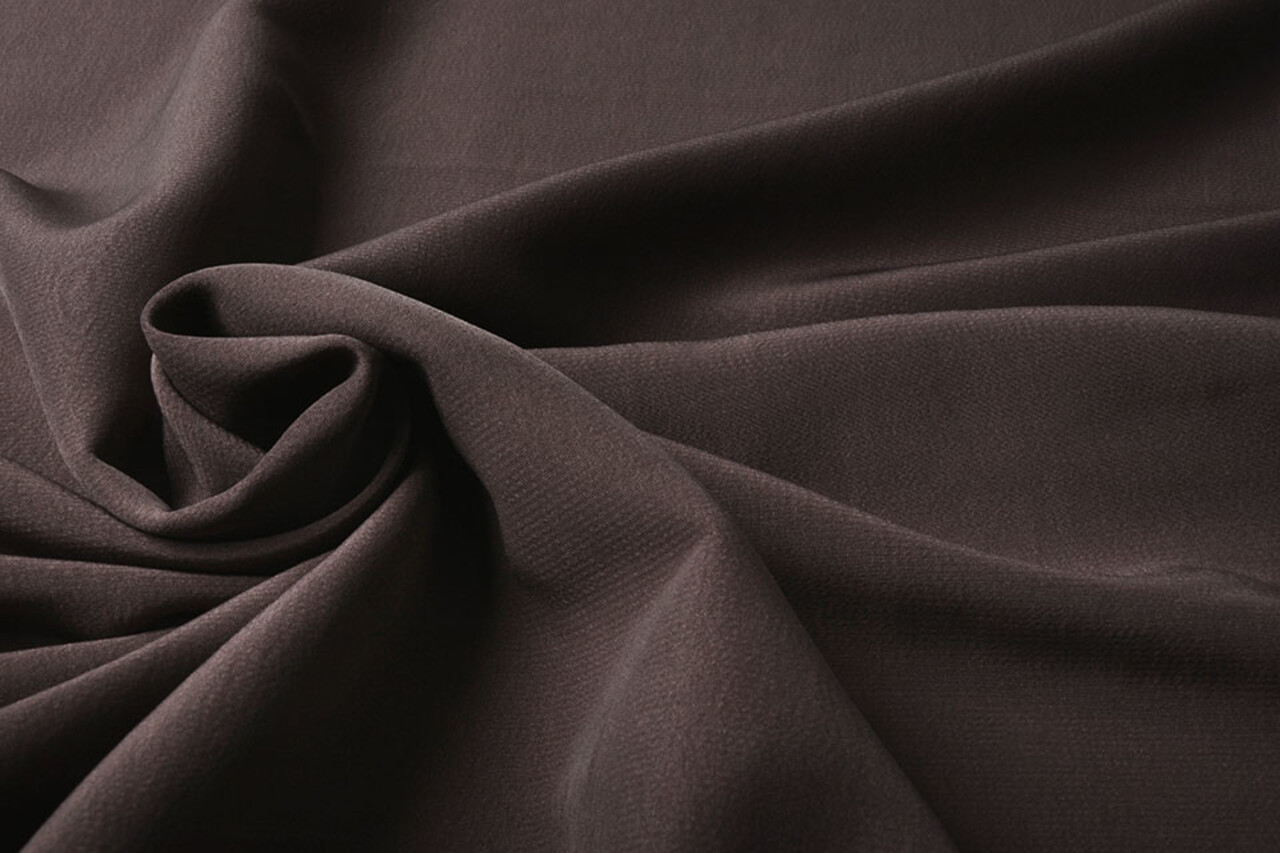 Cupro Fabric Brown