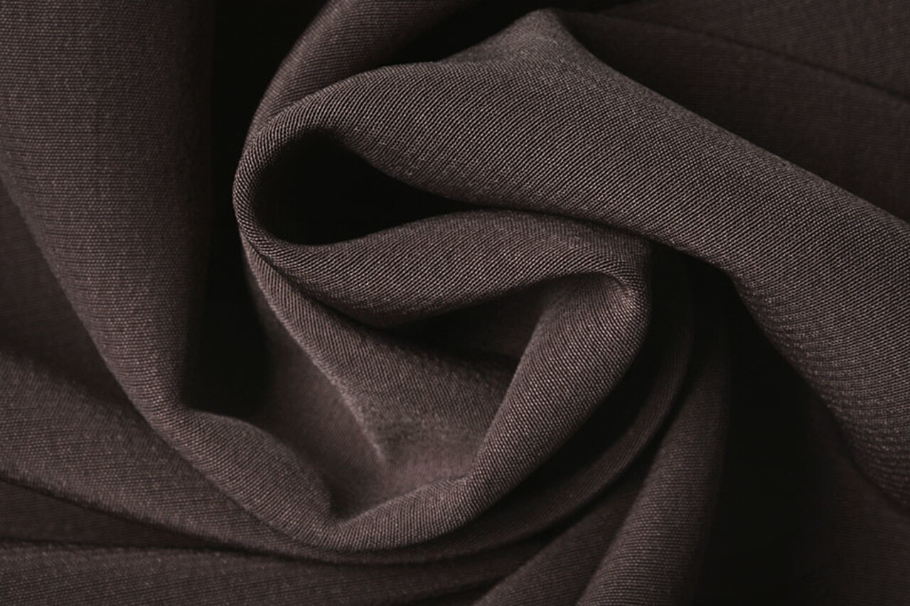 Cupro Fabric Brown