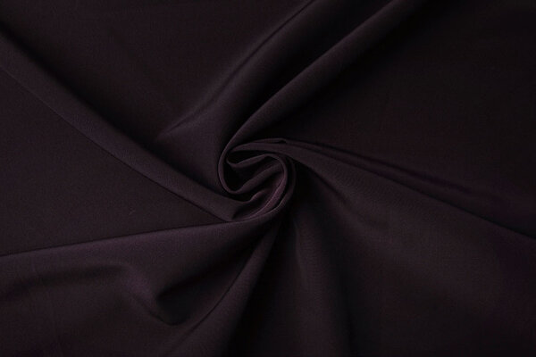 Cupro Fabric Aubergine