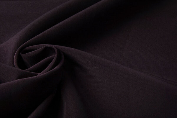 Cupro Fabric Aubergine