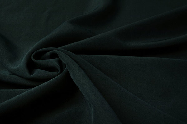 Cupro Stoff Dunkelgrün