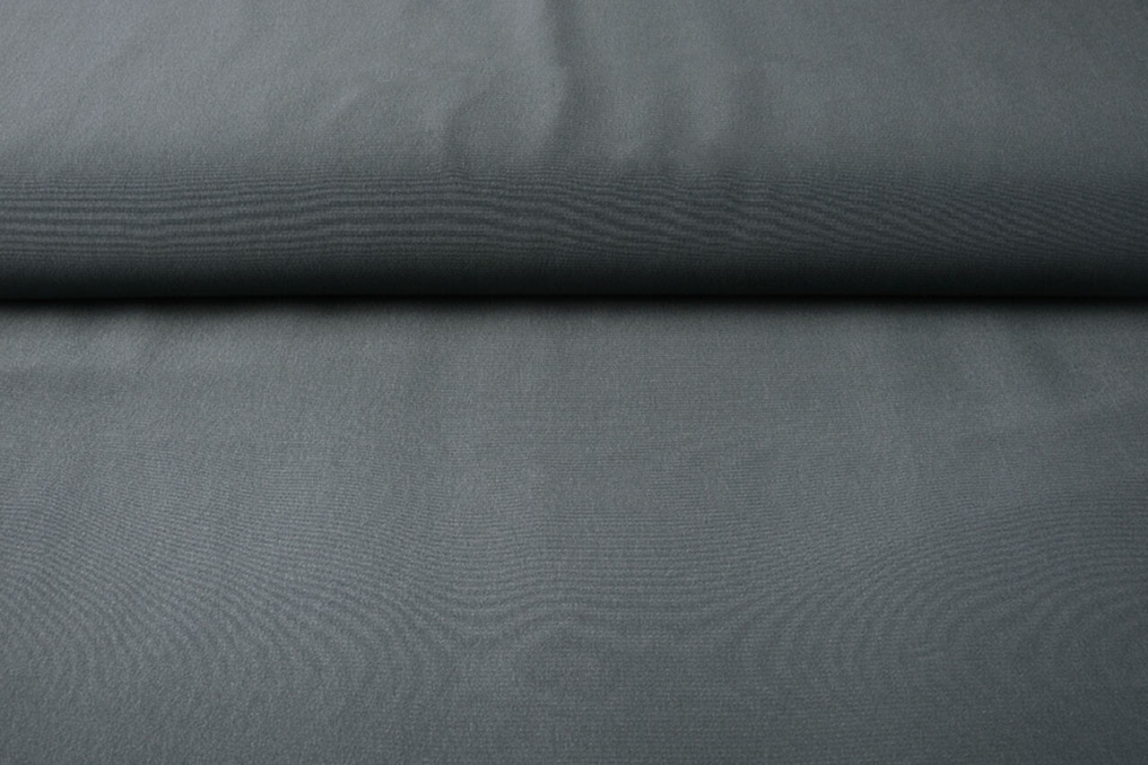 Cupro Stoff Dunkelgrau
