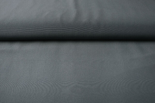 Cupro Stoff Dunkelgrau