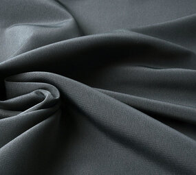 Cupro Stoff Dunkelgrau