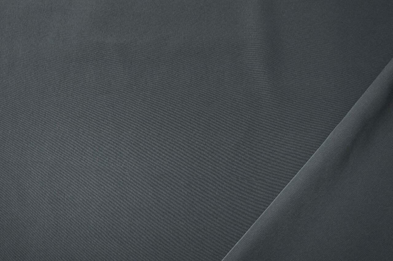 Cupro Stoff Dunkelgrau