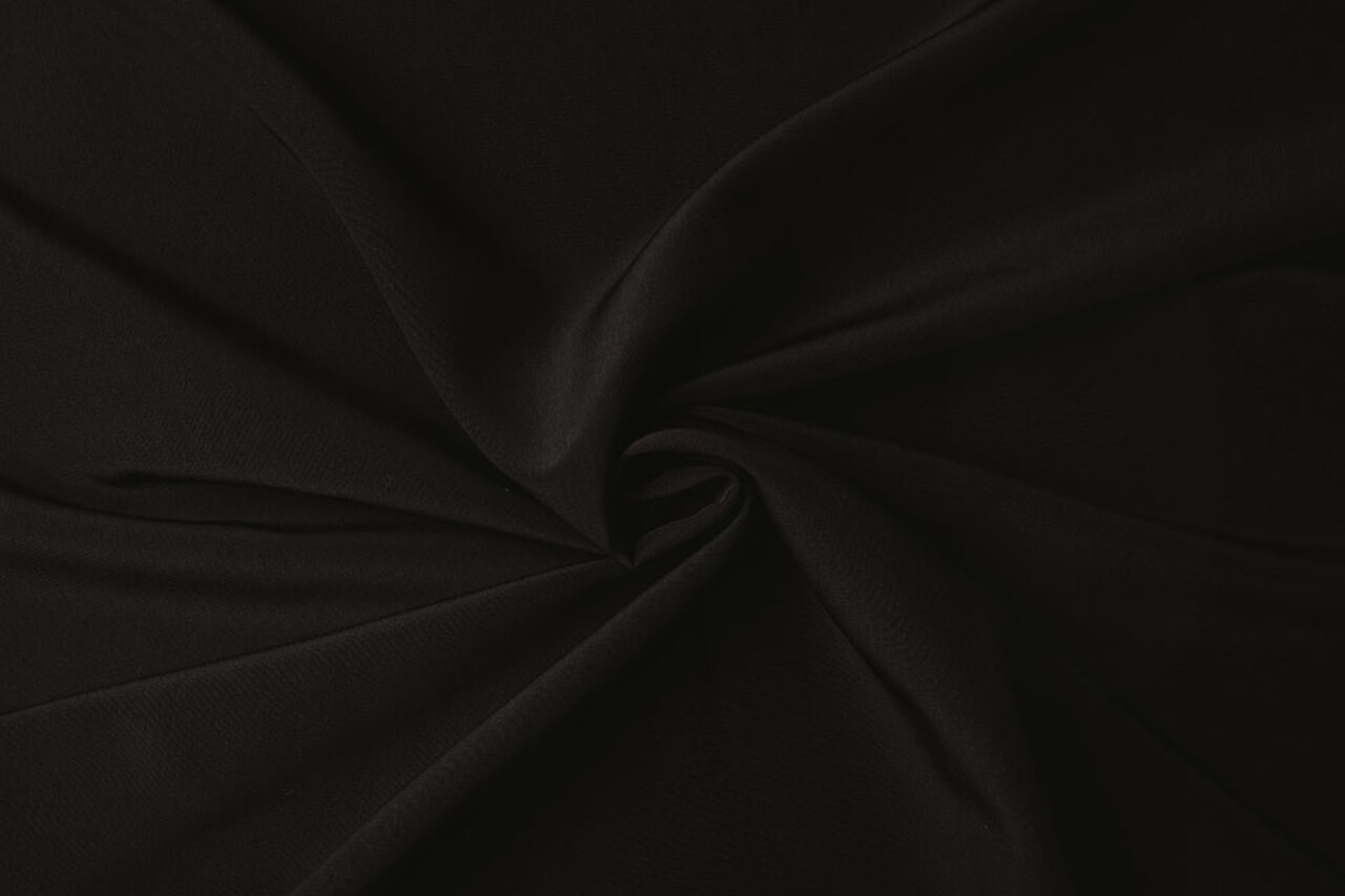 Cupro Fabric Dark Brown