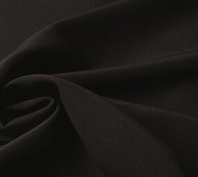 Cupro Stof Donker Bruin