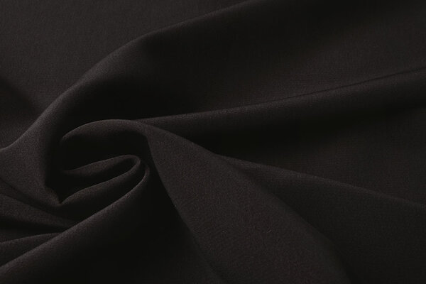 Cupro Fabric Dark Brown