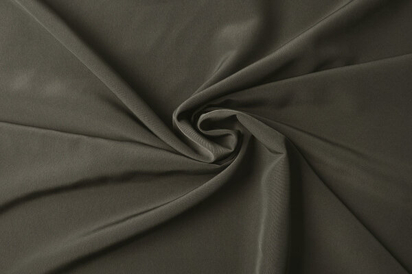 Cupro Fabric Khaki Green