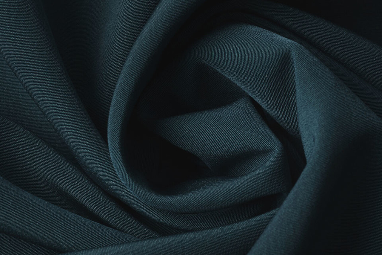 Cupro Fabric Dark Petrol